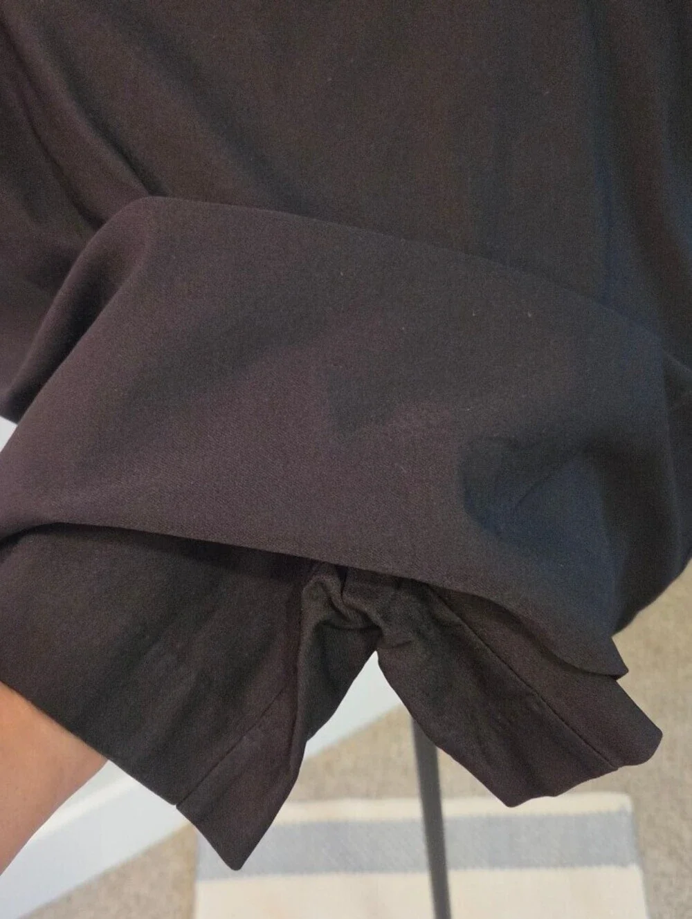 Kim Rogers Black Tummy Control Midi Skirt Size 14